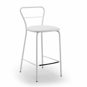 Koda-SG65, Stool with resistant eco-leather seat