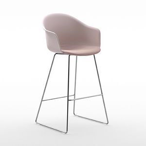 Mni Armshell plastic ST-SL, Sled base stool