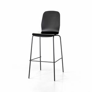 Mil SG, Stool in metal and wood