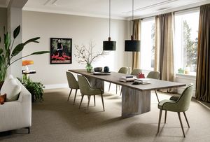 Milano, Sophisticated and minimalist table