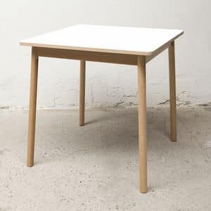 Table Bolz, Square table, water-repellent and anti-mold