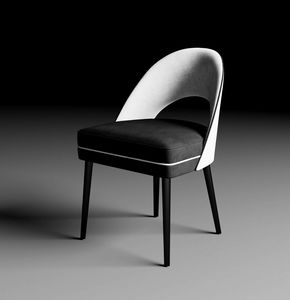 Bonnet Art. EBO001, Upholstered chair with enveloping backrest