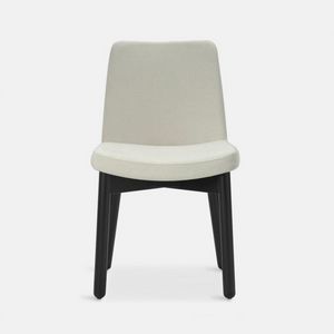 Bull chair, Comfortable padded chair with rounded shapes