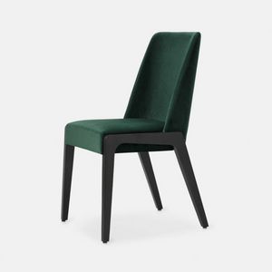 Musa chair, Elegant padded wooden chair