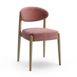 Nirvana 1 chair, Wooden chair with Nordic influences and Parisian charm