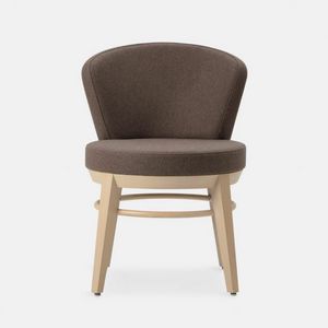 Canto chair, Wooden chair with round swivel seat