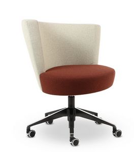 ELIPSE 12, Armchair with wheels for office