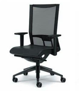 AVIANET 3616, Office chairs with mesh backrest and armrests