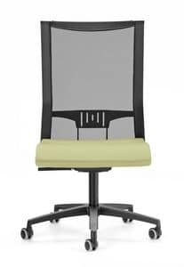 AVIANET 3660, Task chair, mesh backrest with lumbar support