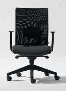 Lora-RE, Office chair with mesh backrest