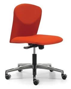 VULCAN 1300 Z, Padded task chair with wheels for office
