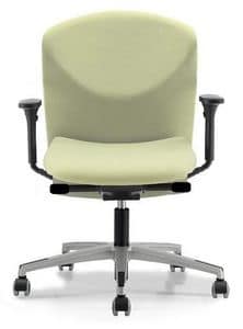 VULCAN 1447 Z, Task chair with armrests, for the home and office