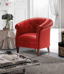 MARGOTT armchair, Classic armchair, with an English style