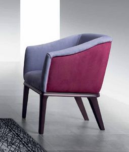 PO68 Club armchair, Armchair with elastic straps for greater comfort