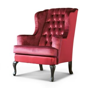 FLORA / bergere, Comfortable bergere armchair