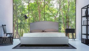 ANTHEA, Upholstered bed, elegant and charming