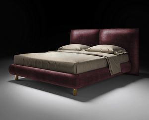 Erythea Art. EER001, Modern bed with upholstered structure and headboard