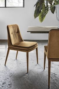 DALLAS SE616, Chair with two-tone upholstery
