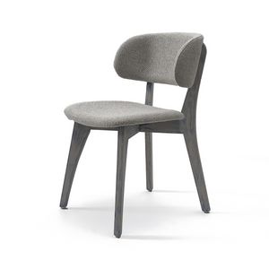 Giulia Wood, Wooden chair with padded seat and back