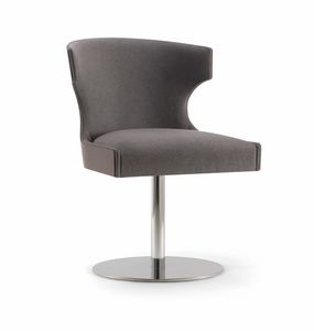 XIE SIDE CHAIR 053 S F, Chair with disc base