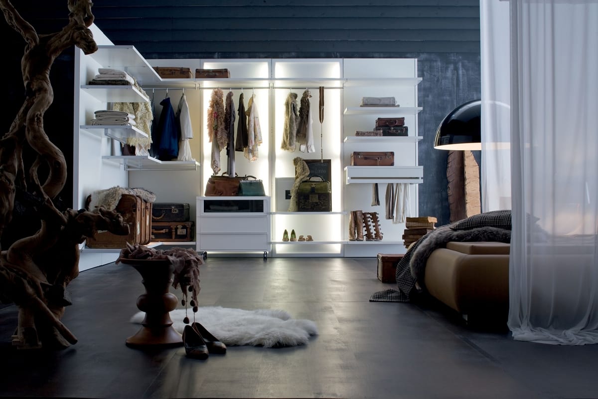 Modular And Customizable Walk In Closet Idfdesign