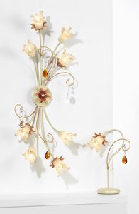 10208, Ceiling lamp with Murano glass