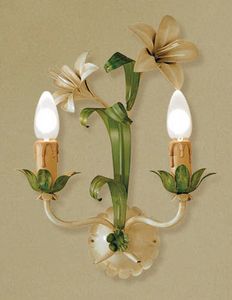 A.3545/2, Wall lamp in glass, Florentine style