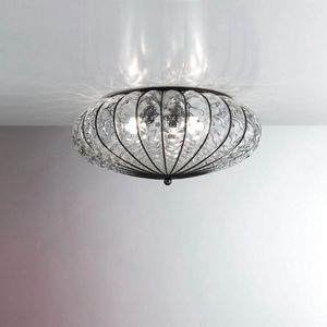 Accademia Mc227-015, Glass ceiling lamp, traditional style