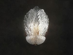 CACAO AP, Wall lamp with Venetian glass leaves