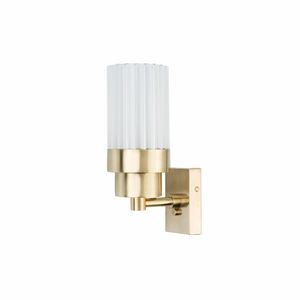 Cannet Art. BR_A250, Small brass and glass wall light