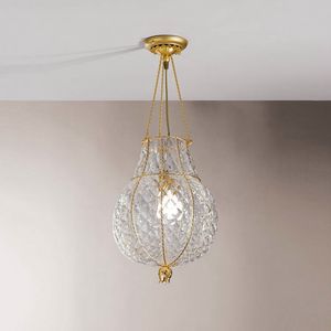 Odalisca Mc128-040, Luxurious ceiling lamp in Boloton crystal