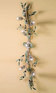 PL.6685/7, Wall lamp with an olive branch shape