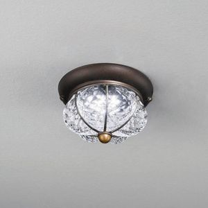 Raggio Mc378-010, Crystal ceiling light with the shape of a crown