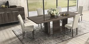 Medea Art. MEDVOTA03, Wooden dining table, vintage oak finish