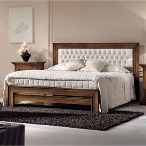 Anthologia ANTN024-3N, Bed with padded capitonn headboard