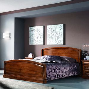 Home set Home NOTGIO181, Wooden double bed, traditional style