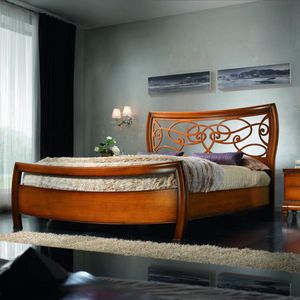 Mir MIRO4106-160, Double bed with perforated headboard