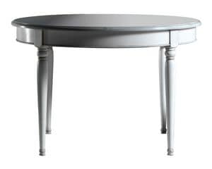Amlie BR.0109, Extendible round table, classic style