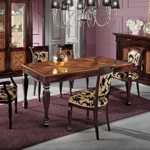 Corinto CORINH587-M, Inlaid wooden table