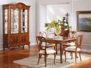 OLIMPIA B / Extendible Square Table, Extensible square table, for elegant living room