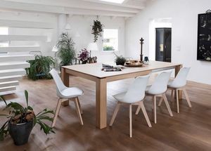 Santiago, Modern, wooden, extendable table