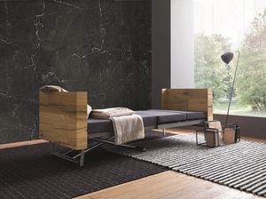 Tavoletto, Coffee table convertible into a bed or a dining table