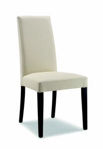 05 Nicole, Dining chair with high backrest