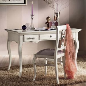 Style NOVITA-H623, Shabby chic 3-drawer desk