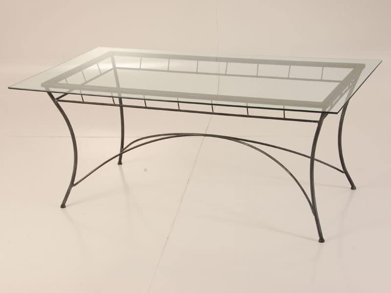 Table with glass top for outdoor | IDFdesign